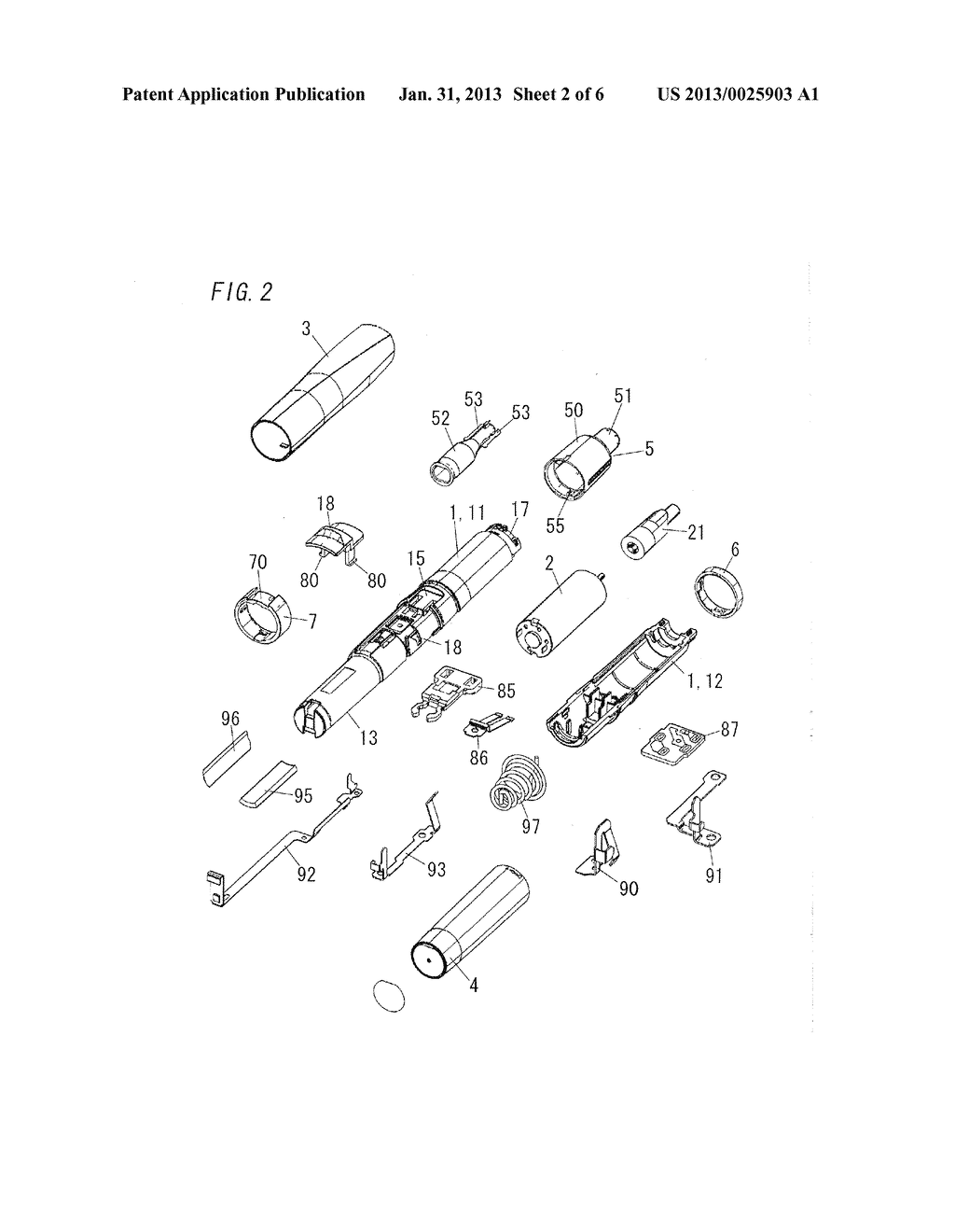 ELECTRIC DEVICE COMPRISING MOTOR IN HOUSING BODY - diagram, schematic, and image 03