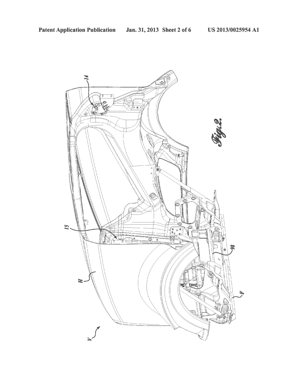 HOOD MOUNT ASSEMBLY - diagram, schematic, and image 03