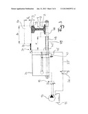 DEVICE FOR WETTING OR LUBRICATING A RAIL HEAD diagram and image