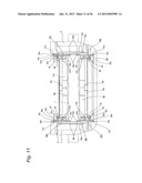 FLOATING DISC BRAKE, METHOD OF ASSEMBLING SAME, AND ASSEMBLIES CONSISTING     OF PAD CLIPS AND RETURN SPRINGS diagram and image