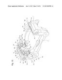 FLOATING DISC BRAKE, METHOD OF ASSEMBLING SAME, AND ASSEMBLIES CONSISTING     OF PAD CLIPS AND RETURN SPRINGS diagram and image