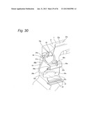 FLOATING DISC BRAKE, METHOD OF ASSEMBLING SAME, AND ASSEMBLIES CONSISTING     OF PAD CLIPS AND RETURN SPRINGS diagram and image