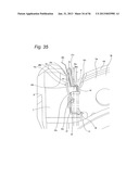 FLOATING DISC BRAKE, METHOD OF ASSEMBLING SAME, AND ASSEMBLIES CONSISTING     OF PAD CLIPS AND RETURN SPRINGS diagram and image