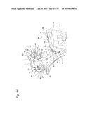 FLOATING DISC BRAKE, METHOD OF ASSEMBLING SAME, AND ASSEMBLIES CONSISTING     OF PAD CLIPS AND RETURN SPRINGS diagram and image