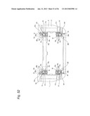 FLOATING DISC BRAKE, METHOD OF ASSEMBLING SAME, AND ASSEMBLIES CONSISTING     OF PAD CLIPS AND RETURN SPRINGS diagram and image