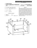 Stackable merchandise trays diagram and image