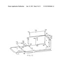 Stackable merchandise trays diagram and image