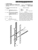 SERVER RACK WITH LOCKABLE SLIDE ASSEMBLY diagram and image