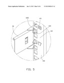 SERVER RACK WITH LOCKABLE SLIDE ASSEMBLY diagram and image