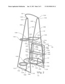 LIQUID HOLDER SYSTEM WITH ARCHED SUPPORT AND ADJUSTABLE CLASP diagram and image