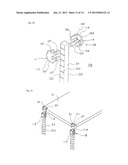 COUPLING MEMBER, AND ASSEMBLED RACK PROVIDED WITH SAME diagram and image