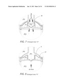 SELF CLOSING FLOW CONTROL DEVICE WITH ADJUSTABLE ACTUATOR ELEMENT FOR     CONTAINER CLOSURES diagram and image