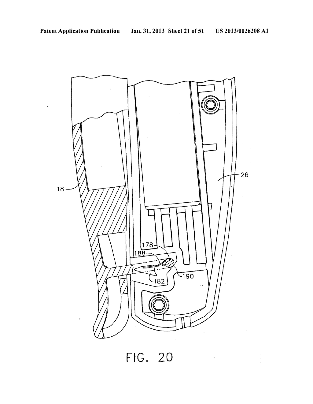 SURGICAL INSTRUMENT FOR ACTING ON TISSUE - diagram, schematic, and image 22