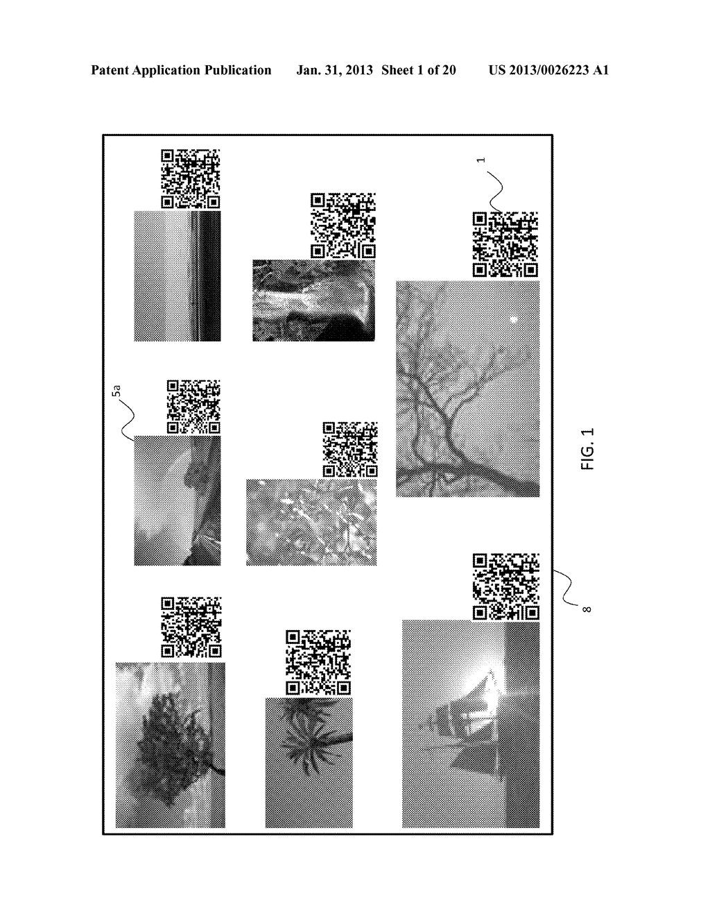 SELECTING IMAGES USING MACHINE-READABLE CODES - diagram, schematic, and image 02