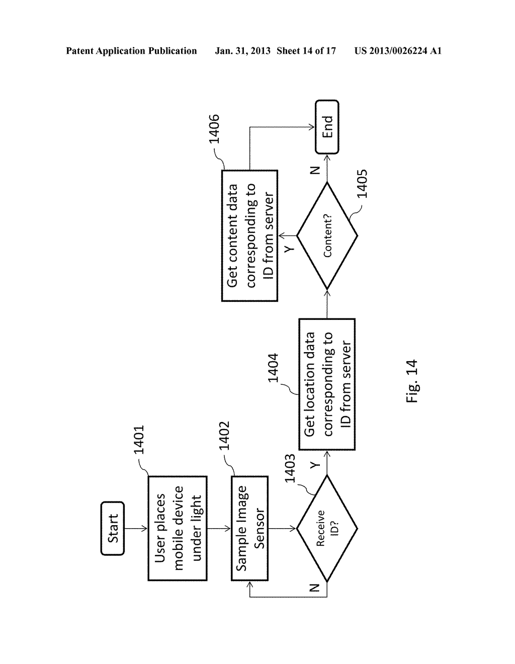 METHOD AND SYSTEM FOR DETERMINING THE POSITION OF A DEVICE IN A LIGHT     BASED POSITIONING SYSTEM USING LOCALLY STORED MAPS - diagram, schematic, and image 15