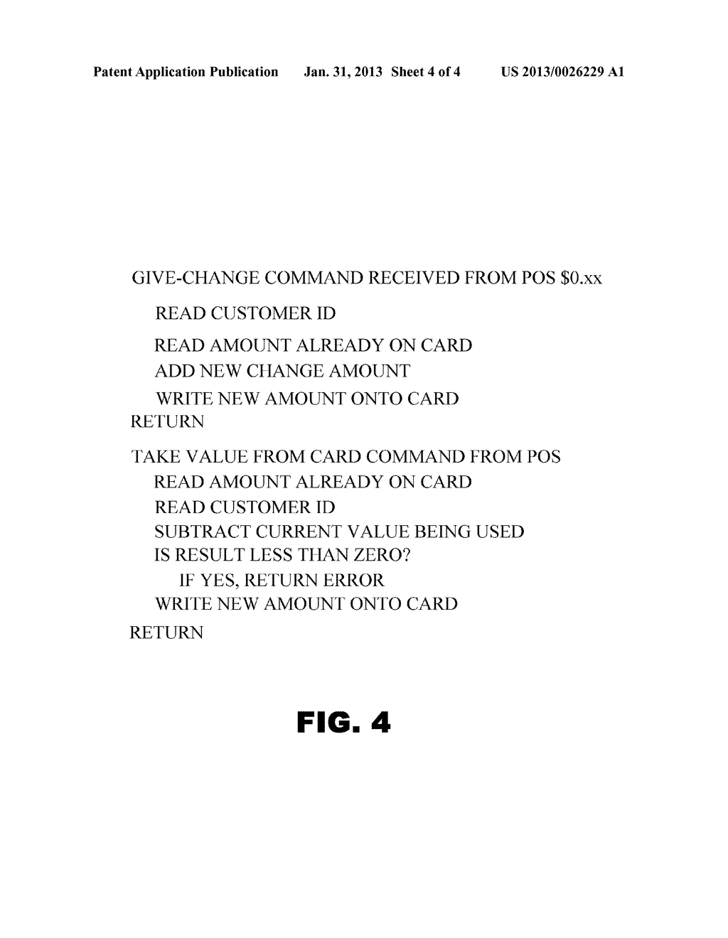 System or Method for Storing Credit on a Value Card or Cellular Phone     Rather Than Accepting Coin Change - diagram, schematic, and image 05