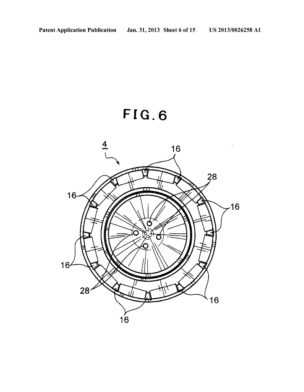 Rotary Atomizer Head Of Electrostatic Paint Applicator - diagram, schematic, and image 07