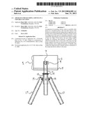 APPARATUS FOR SECURING A DEVICE IN A VIEWABLE LOCATION diagram and image