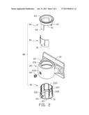 SUPPORTING BRACKET FOR COMPUTER MONITOR diagram and image