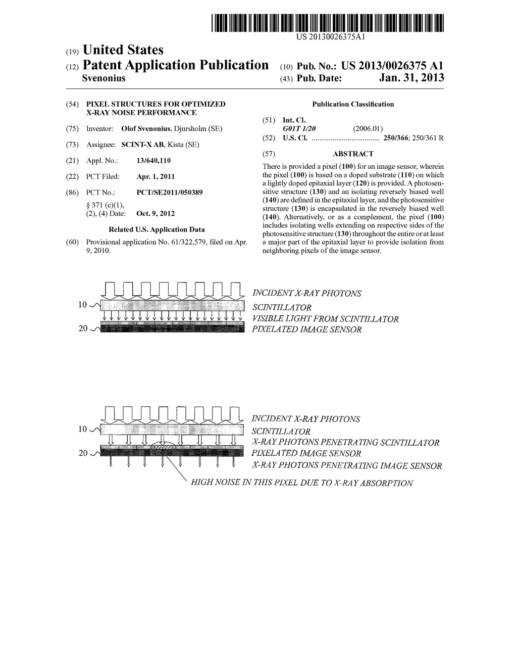 PIXEL STRUCTURES FOR OPTIMIZED X-RAY NOISE PERFORMANCE - diagram, schematic, and image 01