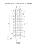 NONVOLATILE SEMICONDUCTOR MEMORY DEVICE INCLUDING MEMORY CELLS FORMED TO     HAVE DOUBLE-LAYERED GATE ELECTRODES diagram and image