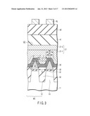 NONVOLATILE SEMICONDUCTOR MEMORY DEVICE INCLUDING MEMORY CELLS FORMED TO     HAVE DOUBLE-LAYERED GATE ELECTRODES diagram and image