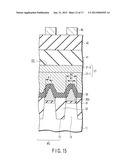 NONVOLATILE SEMICONDUCTOR MEMORY DEVICE INCLUDING MEMORY CELLS FORMED TO     HAVE DOUBLE-LAYERED GATE ELECTRODES diagram and image