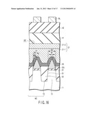 NONVOLATILE SEMICONDUCTOR MEMORY DEVICE INCLUDING MEMORY CELLS FORMED TO     HAVE DOUBLE-LAYERED GATE ELECTRODES diagram and image