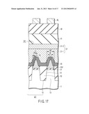 NONVOLATILE SEMICONDUCTOR MEMORY DEVICE INCLUDING MEMORY CELLS FORMED TO     HAVE DOUBLE-LAYERED GATE ELECTRODES diagram and image