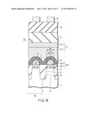 NONVOLATILE SEMICONDUCTOR MEMORY DEVICE INCLUDING MEMORY CELLS FORMED TO     HAVE DOUBLE-LAYERED GATE ELECTRODES diagram and image