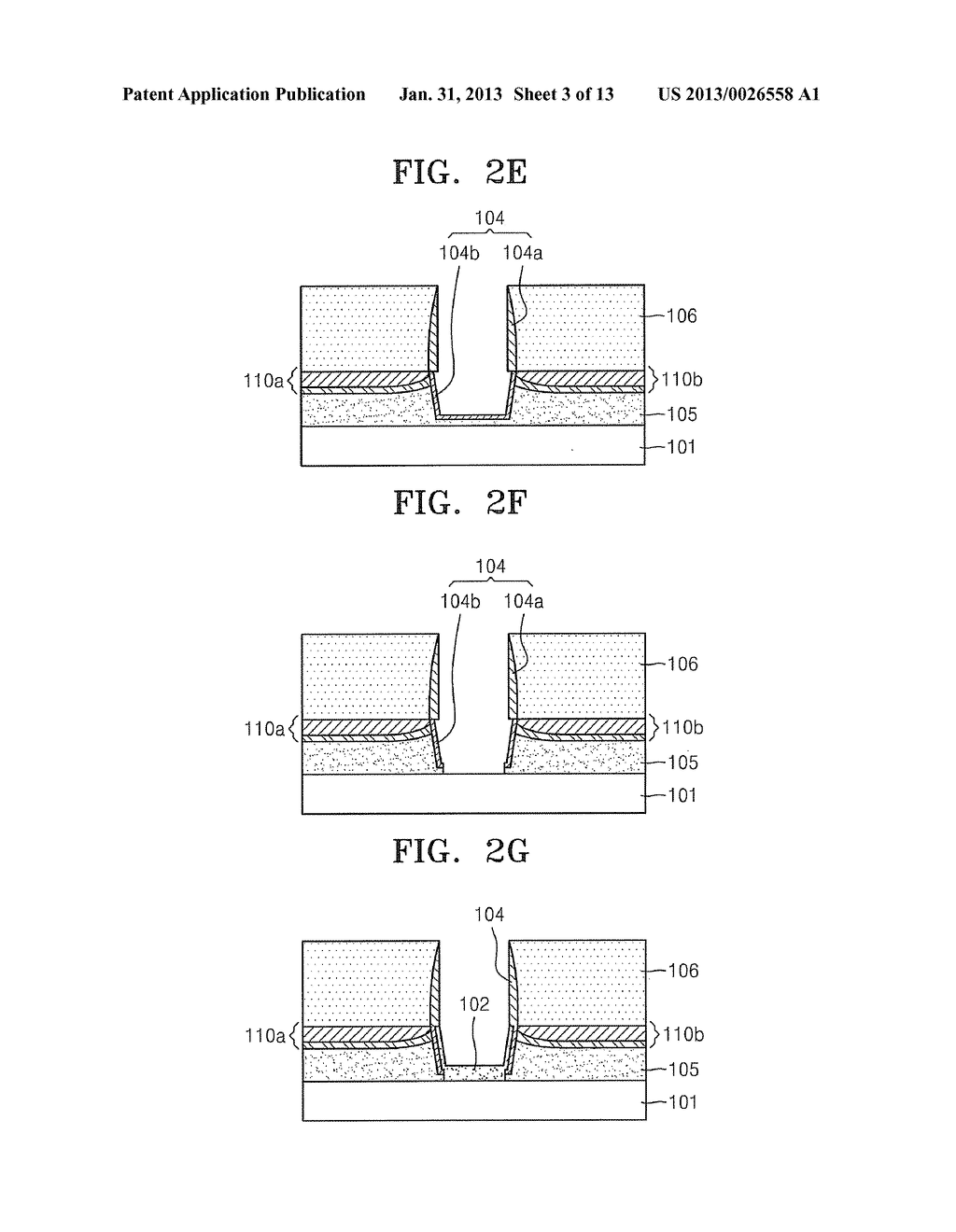SEMICONDUCTOR DEVICES INCLUDING VARIABLE RESISTANCE MATERIAL AND METHODS     OF FABRICATING THE SAME - diagram, schematic, and image 04