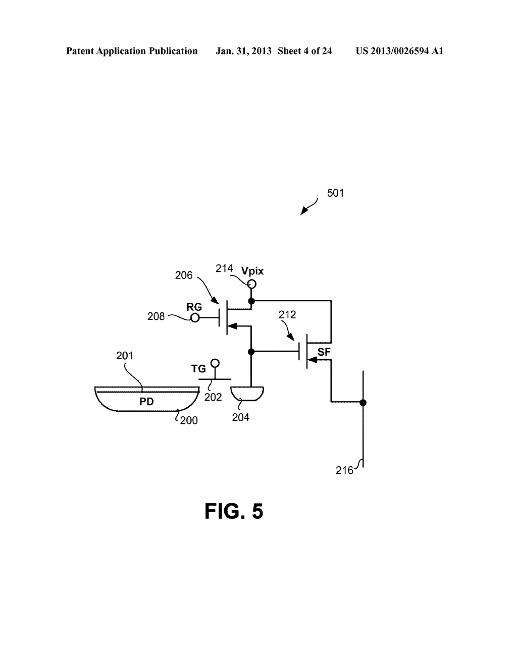 IMAGE SENSOR WITH CONTROLLABLE VERTICALLY INTEGRATED PHOTODETECTORS - diagram, schematic, and image 05