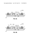 PACKAGE ASSEMBLY INCLUDING A SEMICONDUCTOR SUBSTRATE WITH STRESS RELIEF     STRUCTURE diagram and image