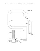 C frame clamping device having non-rotating anvils diagram and image