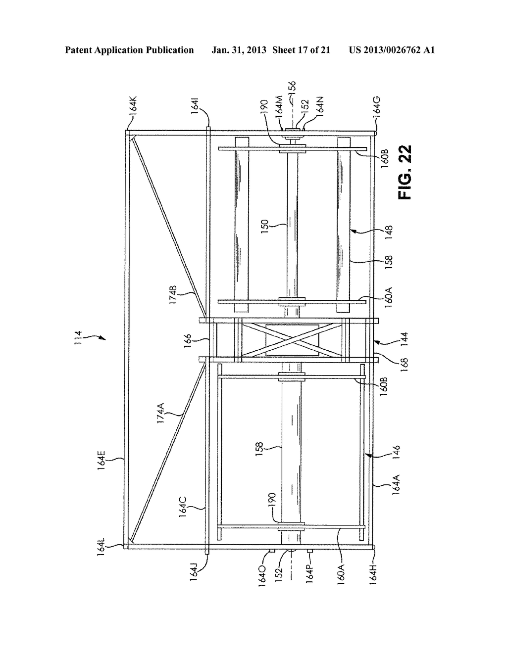 HORIZONTAL-AXIS HYDROKINETIC WATER TURBINE SYSTEM - diagram, schematic, and image 18