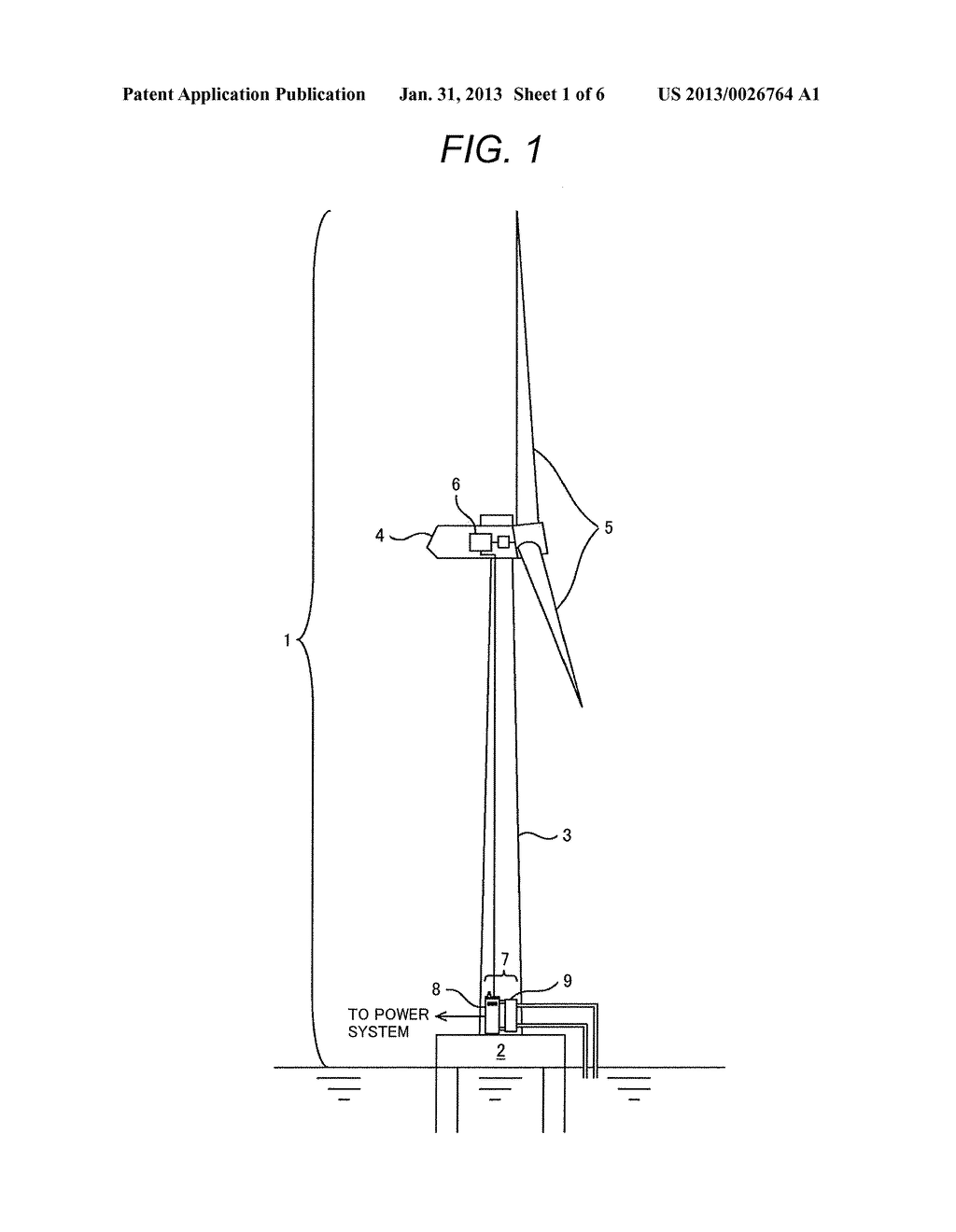 Transformer  for Wind Power Generation and Wind Power Generation System - diagram, schematic, and image 02