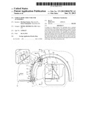 VEHICLE BODY STRUCTURE FOR AUTOMOBILE diagram and image