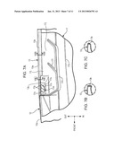 VEHICLE BODY STRUCTURE FOR AUTOMOBILE diagram and image