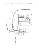 VEHICLE BODY STRUCTURE FOR AUTOMOBILE diagram and image