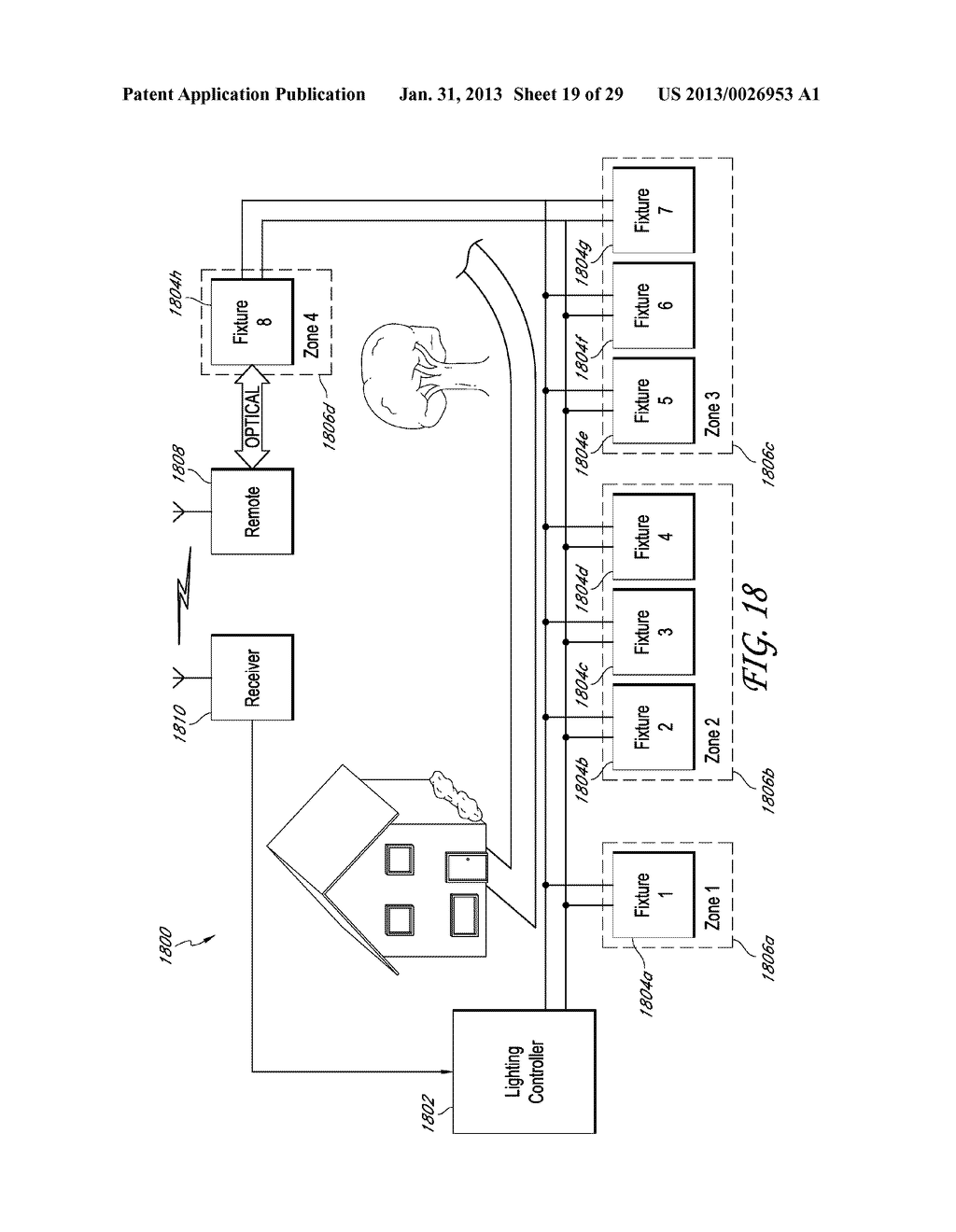 SYSTEMS AND METHODS FOR PROVIDING POWER AND DATA TO LIGHTING DEVICES - diagram, schematic, and image 20