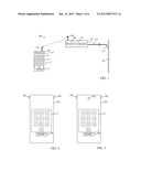 VISUAL INDICATOR FOR A WIRELESS GARAGE DOOR OPENER KEYPAD UNIT AND A     METHOD OF IMPLEMENTING A VISUAL INDICATOR diagram and image