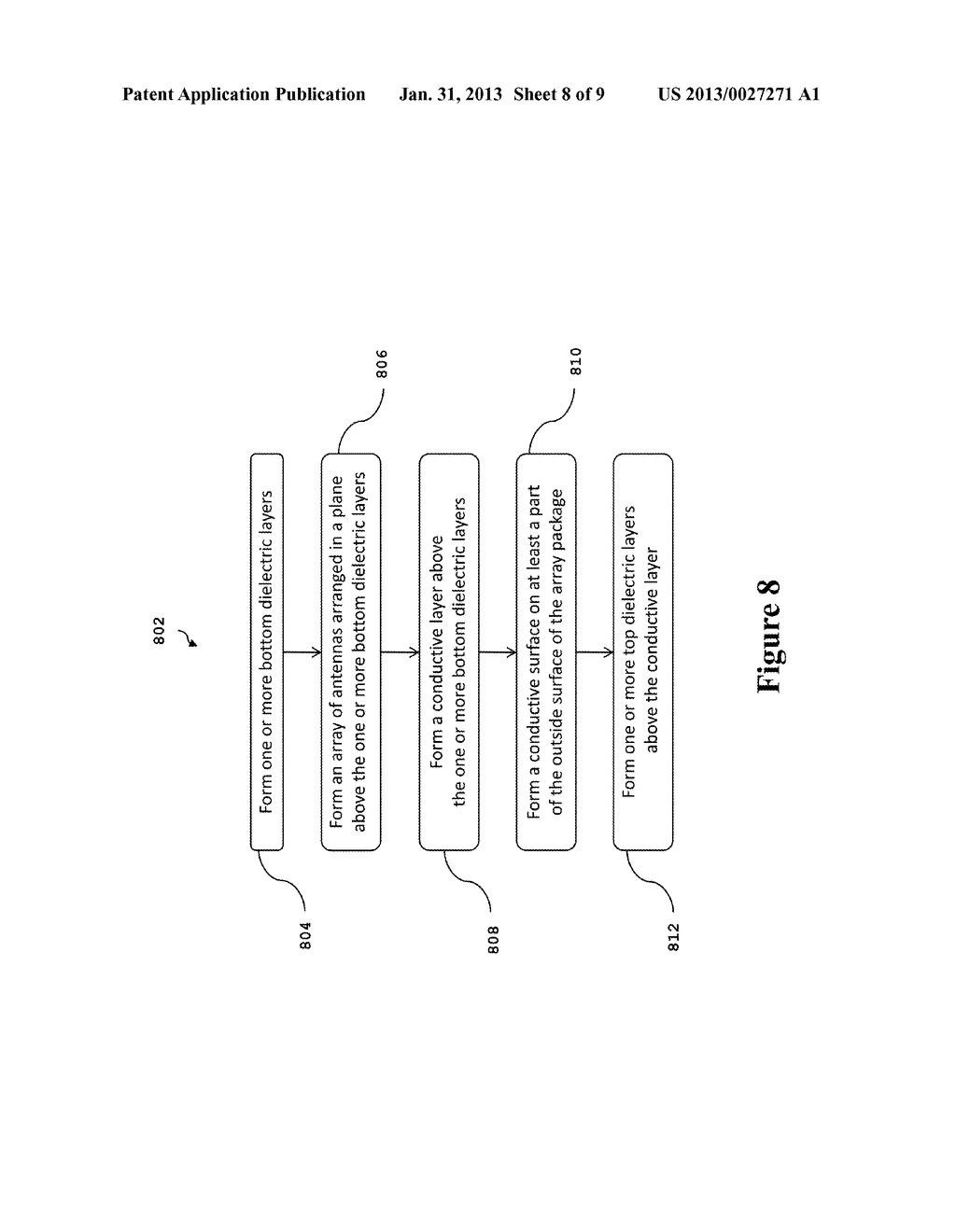 ANTENNA ARRAY PACKAGE AND METHOD FOR BUILDING LARGE ARRAYS - diagram, schematic, and image 09