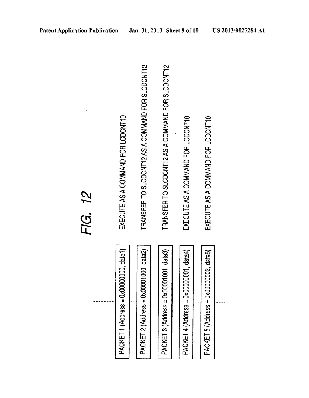 LIQUID CRYSTAL DISPLAY DRIVE AND CONTROL DEVICE, MOBILE TERMINAL SYSTEM,     AND DATA PROCESSING SYSTEM - diagram, schematic, and image 10