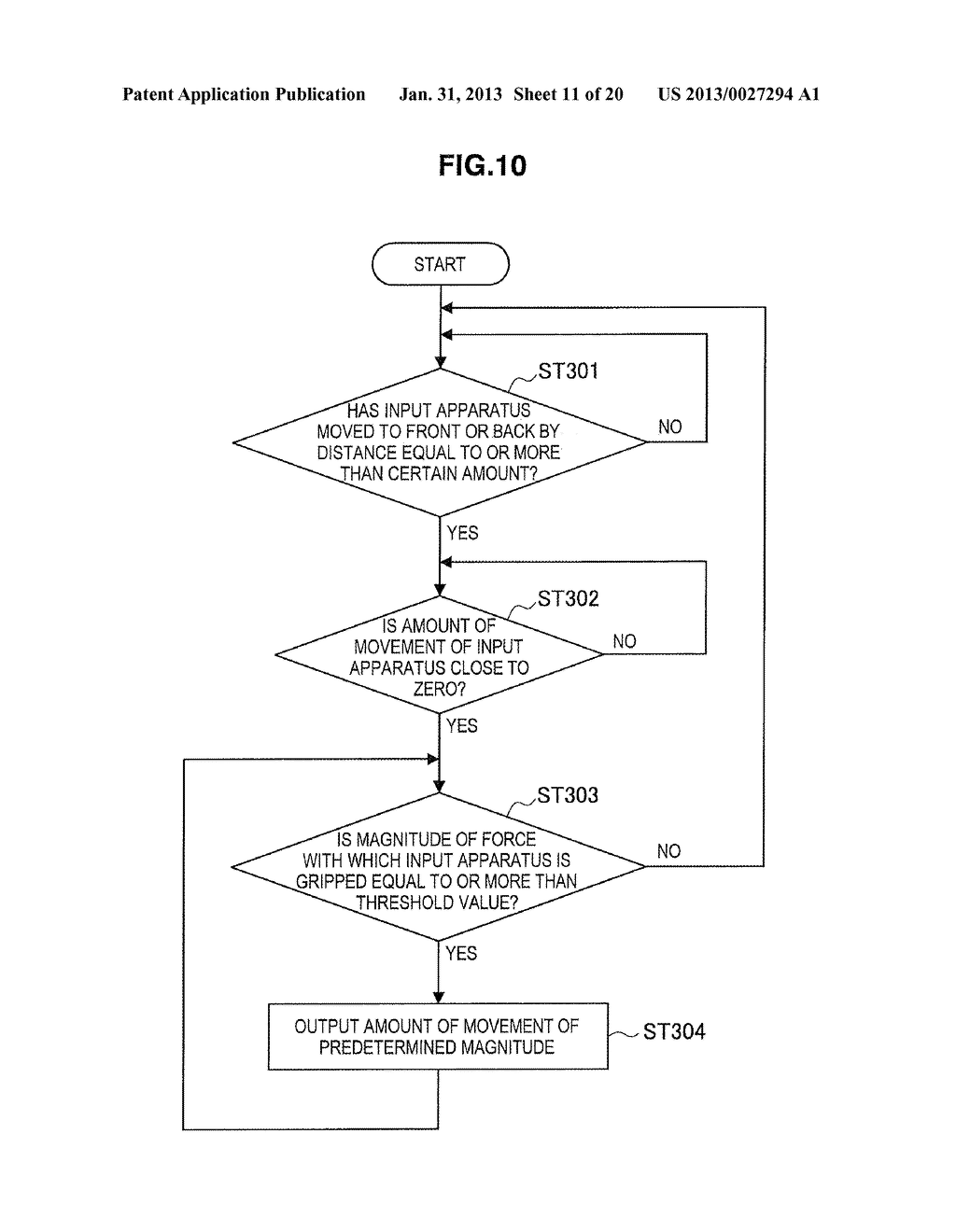 INPUT APPARATUS, INPUT METHOD, AND CONTROL SYSTEM - diagram, schematic, and image 12