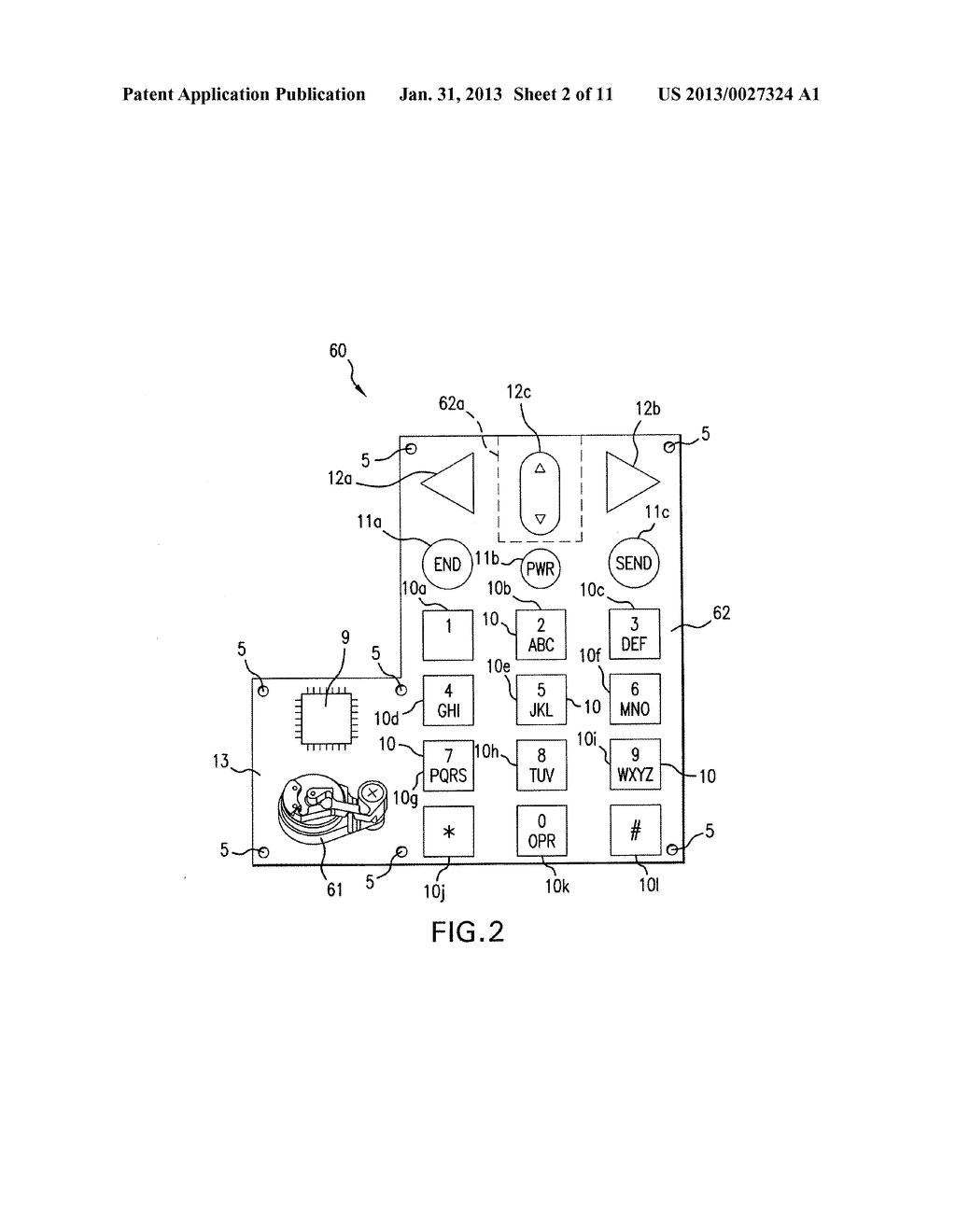 Method And Apparatus For Providing Tactile Sensations - diagram, schematic, and image 03
