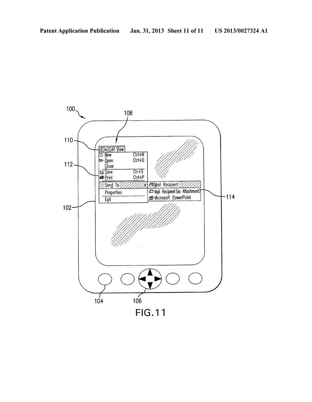 Method And Apparatus For Providing Tactile Sensations - diagram, schematic, and image 12