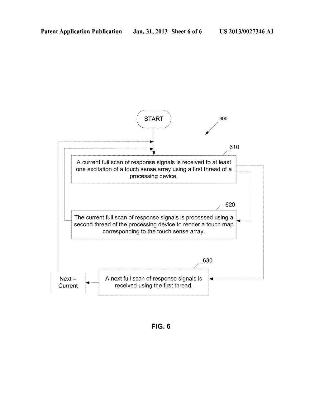 METHOD AND APPARATUS FOR PARALLEL SCANNING AND DATA PROCESSING FOR TOUCH     SENSE ARRAYS - diagram, schematic, and image 07