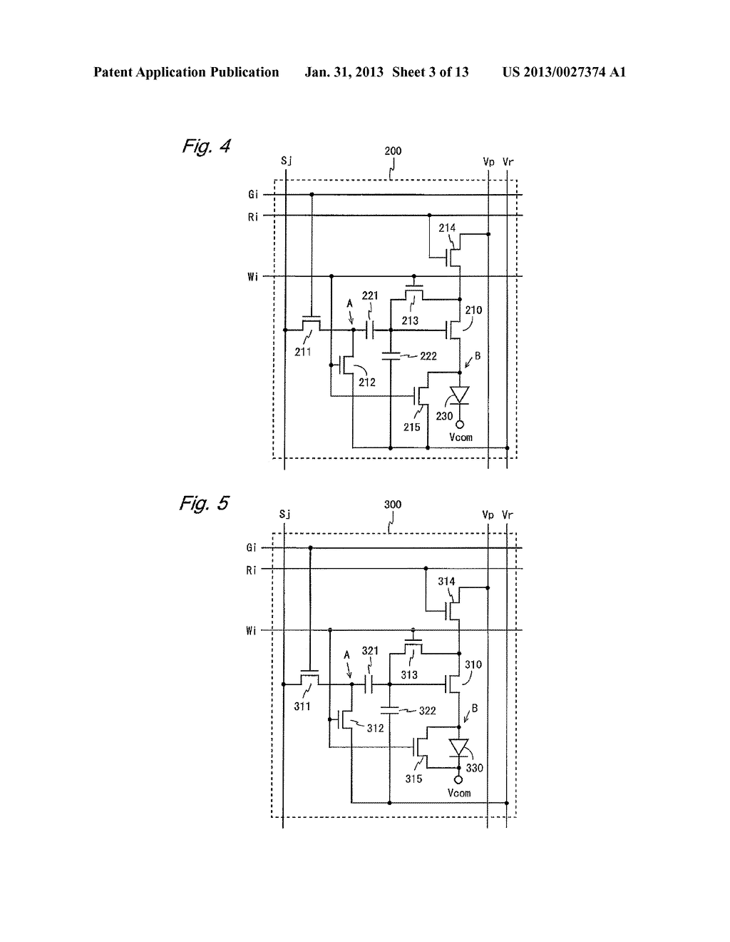 ELECTRIC CURRENT DRIVING TYPE DISPLAY DEVICE AND PIXEL CIRCUIT - diagram, schematic, and image 04