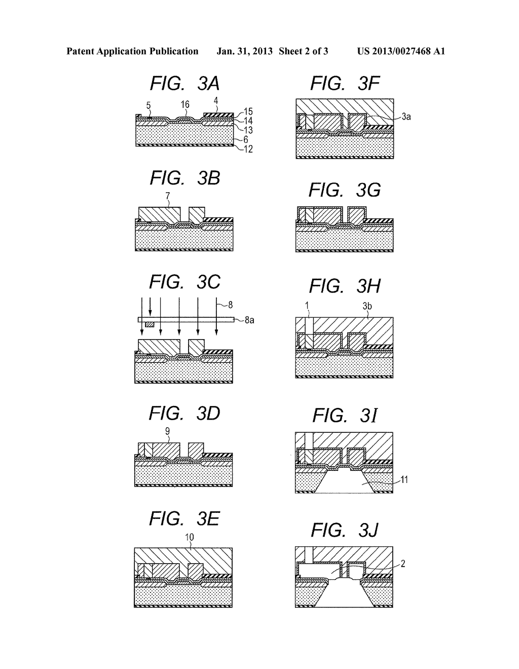LIQUID EJECTING HEAD AND METHOD FOR MANUFACTURING THE SAME - diagram, schematic, and image 03