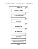 ENHANCED INTERFACE FOR VOICE AND VIDEO COMMUNICATIONS diagram and image